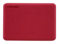 Toshiba Canvio Advance, 4000 Gb, 2.5 Zoll, 2.0/3.2 Gen 1 (3.1 Gen 1), Rot