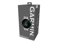 Garmin Forerunner 55 - Hvid - Sportsur Med Bånd - Silikone - Hvid - Display 1.04" - Bluetooth, Ant+ - 37 G