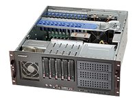 Supermicro Sc842 Xtqc R804b Kan Monteras I Rack 4u Utökad Atx Sata/sas Hot Swap 800 Watt Svart Usb/seriell