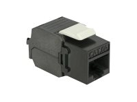 Delock - Modular Indlæg - Cat 6A - Utp - Rj-45 - Sort