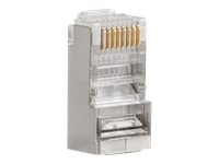 Lanberg - Netværk-konnektor - RJ-45 (han) - FTP - CAT 6 (pakke med 20)