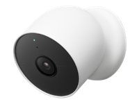 Google Nest Cam, IP-turvakamera, Sisätila ja ulkotila, Langaton, BEN, Tanska, Saksa, Hollanti, Englanti, Suomi, Ranska, Italia, Norja, Ruotsi, Seinä, Valkoinen