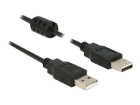 Delock - Usb-Kabel - Usb (Han) Til Usb (Han) - Usb 2.0 - 50 Cm - Sort