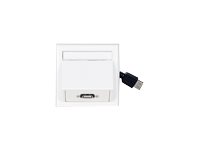 Vivolink - Stikkontakt - Vægmonterbar - Usb Type A