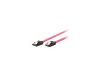 Gembird Cc-Satam-Data-0.1M, 0,1 M, Sata Iii, Sata 7-Pin, Sata 7-Pin, Männlich/Männlich, Schwarz, Rot