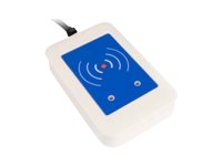 Elatec TWN4 Version PI - NFC-læser/RFID-læser/skriver - USB - 125 KHz / 134.2 KHz / 13.56 MHz - hvid