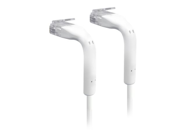 Ubiquiti UniFi - Patch-kabel - RJ-45 (hane) till RJ-45 (hane) - 10 cm - 3 mm - CAT 6 - startad - vit - för P/N: USW-PRO-8-POE | Datortillbehör - Kablar & adaptrar - Nätverkskablar | GameStuff