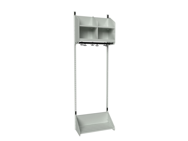 BST Kombination B, Startsektion 3 pladser B 900 mm, hvid