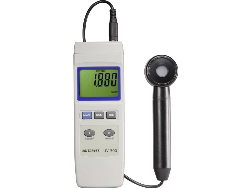 Voltcraft Uv-500 Uv-Messgerät 0.002 - 19.99 Mw/Cm² (Vc-8330305)