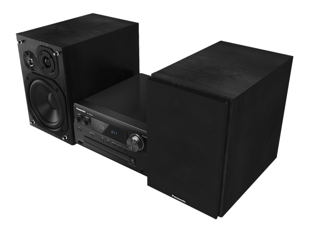 Panasonic SC-PMX94, Kodin miniaudiojärjestelmä, Musta, 120 W, 3-suuntainen, 10%, 24-bit/192kHz