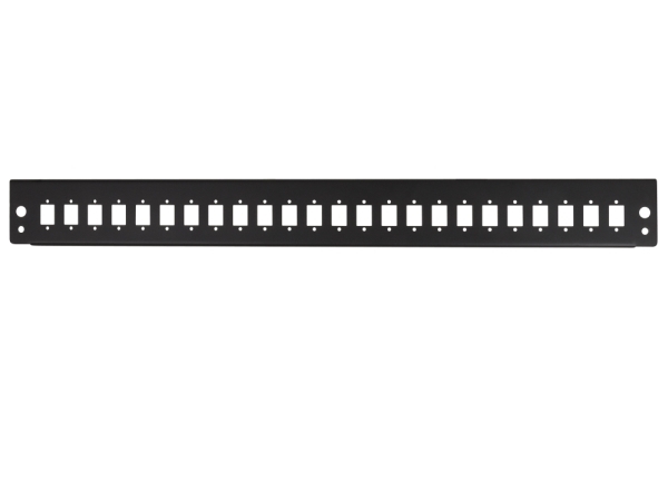Logilink Fb2401b, Front Plate, Fiber, Sc,Lc, Sort, Stål