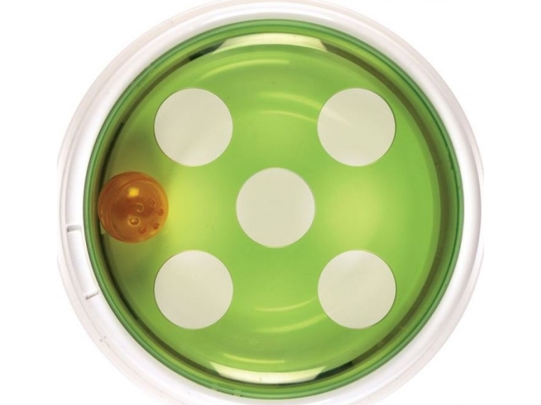 Catit Catit Senses 2.0 Ball Dome, bollleksak, för katt, batteridriven, 24x24x9 cm | Djurmärken - Tillbehör - Catit | GameStuff