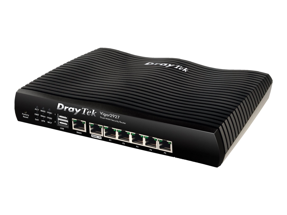 Draytek Vigor 2927 - Router 6-Ports Switch - 1Gbe - Wan-Porte: 2