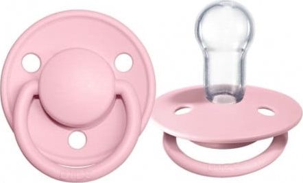 Se Bibs Soother Silicone Baby Pink 0-36 M Pacifier hos Computersalg.dk