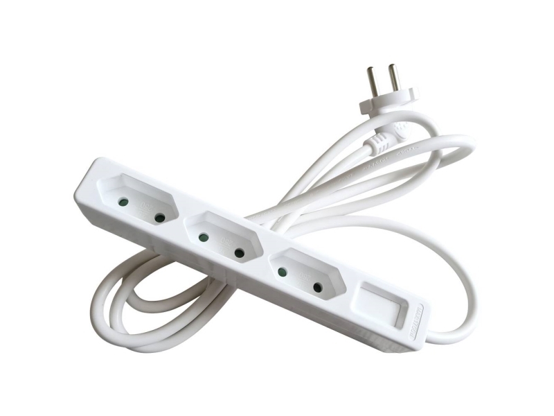 As Schwabe 11313 Stikdåse Uden Afbryder Hvid Contour-Stik 1 Stk (11313)