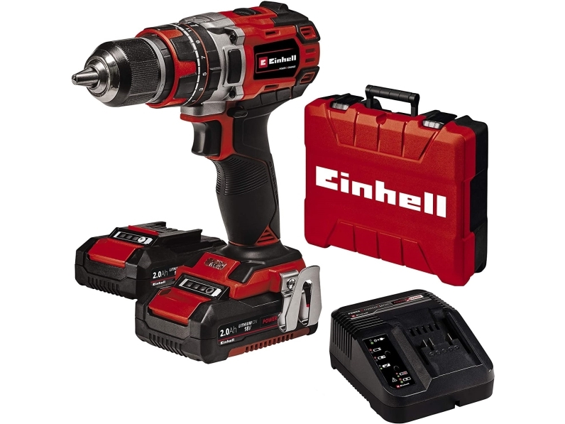 Einhell Einhell Te-Cd 18/50 Akku-Schlagbohrmaschine 2X18v/2.0Ah Akku Und Ladegerät