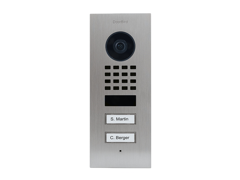 DoorBird D1102V, 1080p, 150°, 82°, 6 m, 80°, IR