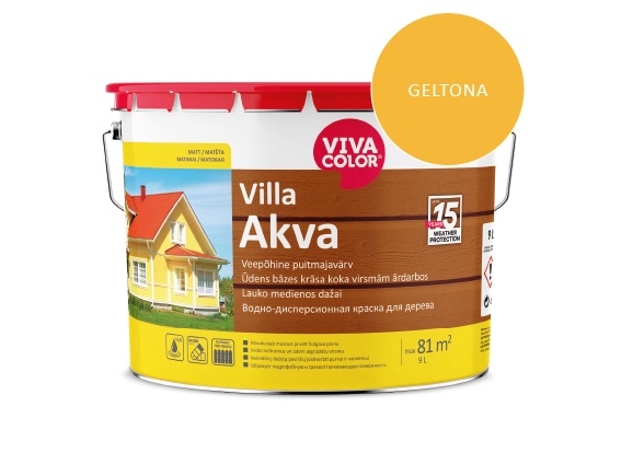 Vivacolor Paint Facade Villa Akva Redbr 2669X 2.7L