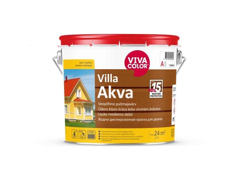 Vivacolor Facade Paint Villa Akva A 2.7L