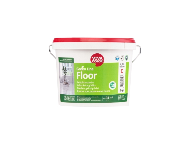 Vivacolor Paint Green Line Ceiling 2 A 7,2L