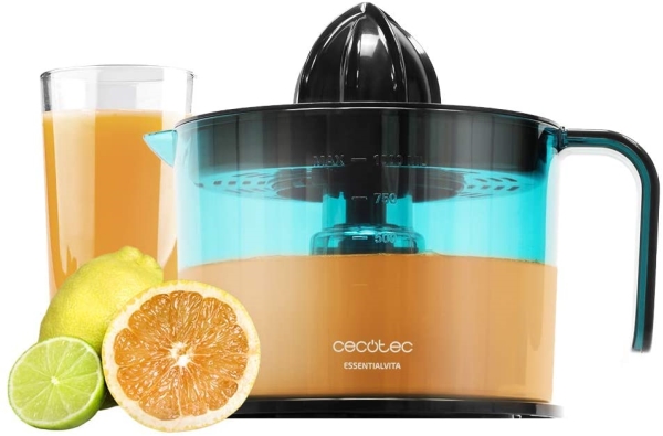 Cecotec 04148, Manuel Juicer, Sort, 1 L, Blød, Skub Nedad, 40 W