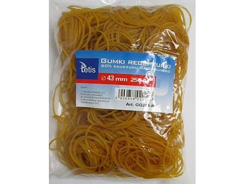 Tetis Receptive Elastikker 250 G 43 Mm