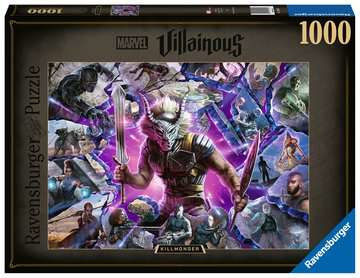 Ravensburger Marvel Villainous: Killmonger, 1000 styck, Serietidning, 14 År | Leksaker - Spel - Pussel | GameStuff