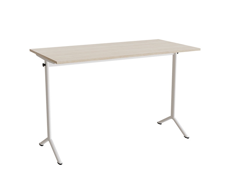 Bord Atlas 1130, 1400x700 mm, ljuddämpande högtryckslaminat, vitt stativ | Baby & barn - Möbler - Hallmöbler | GameStuff