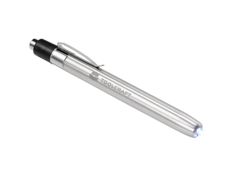 TO-7429866 Penlight Batteridrevet Sølv