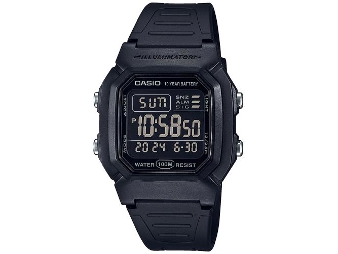 Casio W-800H-1BVES, Vattentät, Kvarts | Sport & Träning - Tillbehör - Armbandsur | GameStuff