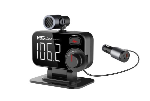 Mbg Line Fm Transmitter Bluetooth Bt92 Pro Auto Sender