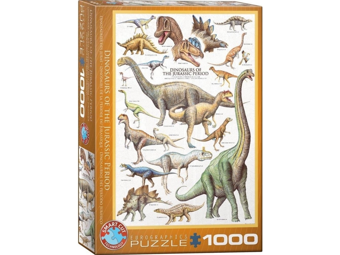 Puzzle 1000 Dinosaurs Of The Jurassic Period 6000-0099