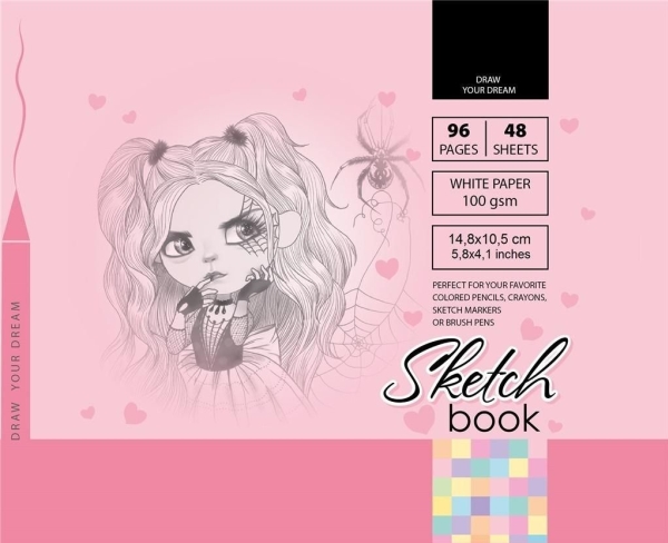 Fresh Sketchbook 148X105/96K 100G Tw Fresh |