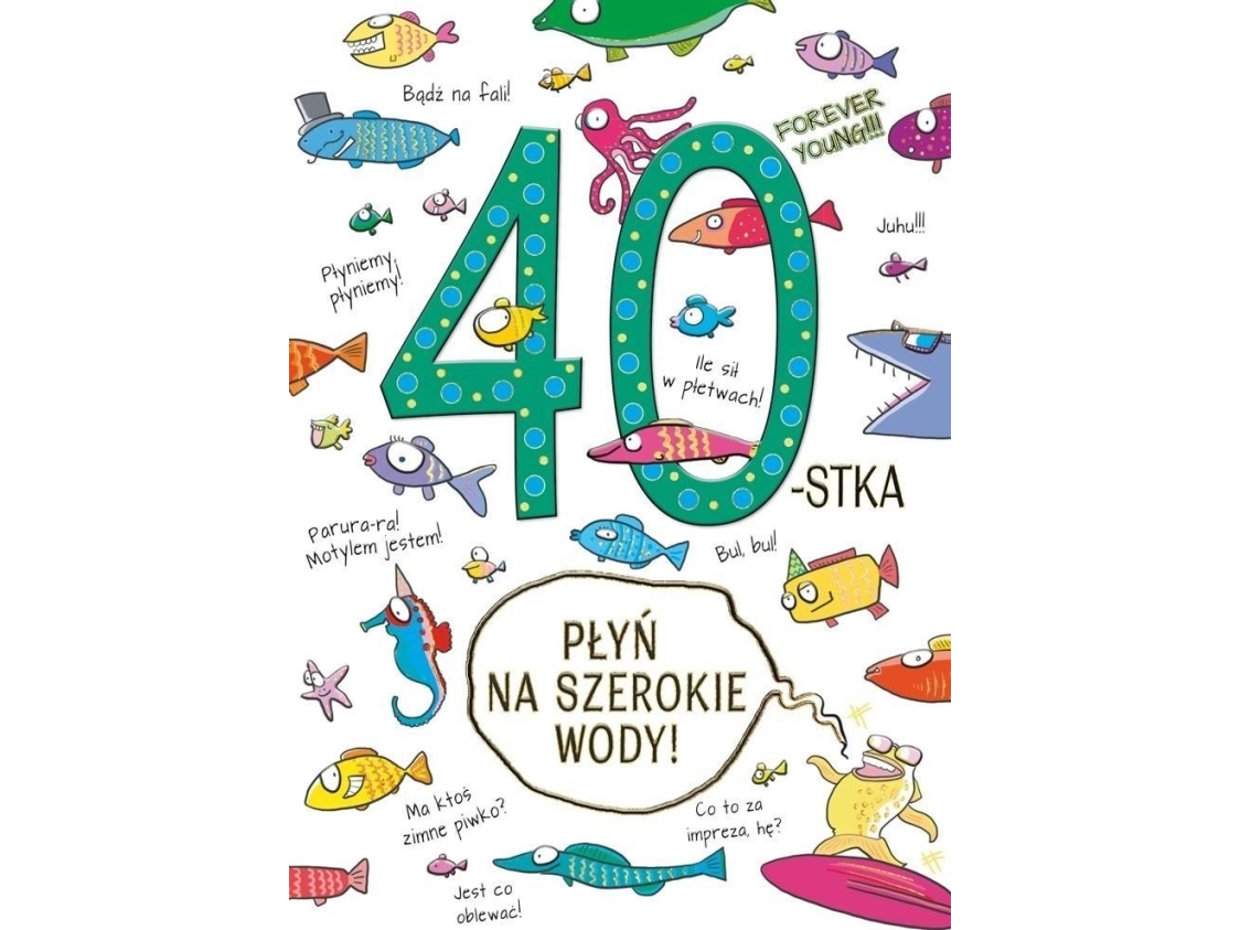 A5 40Th Birthday Card