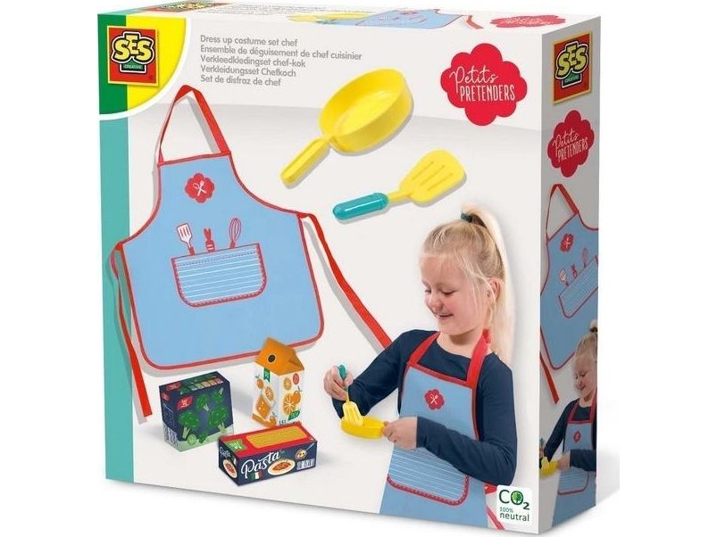 SES Creative Udklædning - Kokkesæt