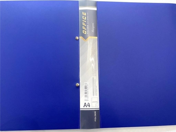 Fresh ringbind A4+ blødt ringbind med clips blå FRESH