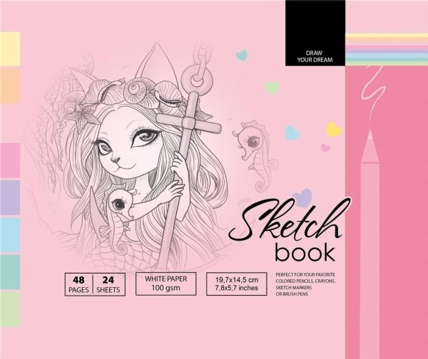 Fresh Skizzenbuch 197X145/48K 100G Tw Fresh |