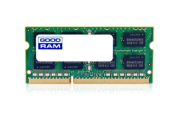 Goodram 8Gb Ddr3 So-Dimm, 8 Gb, 1 X 8 Gb, Ddr3, 1600 Mhz, 204-Pin So-Dimm