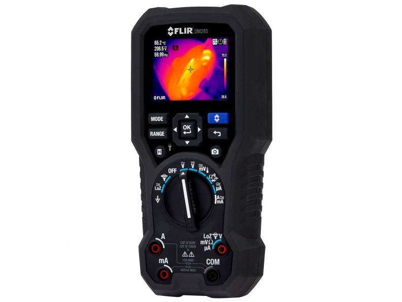 Flir Dm 285-Fk, 50°, 38°, Gråskala, Ironbow, 99 Hz, 150 Mk, 160 X 120 Pixlar