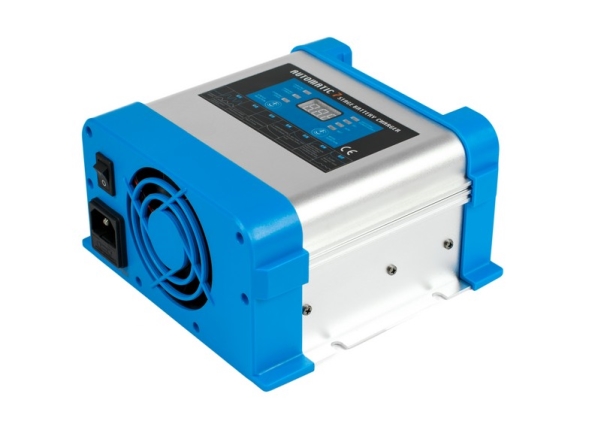 Azo 24 V Mains Charger For Bc 20 Pro 10a 230v/24v Lcd 7 Charging Stages