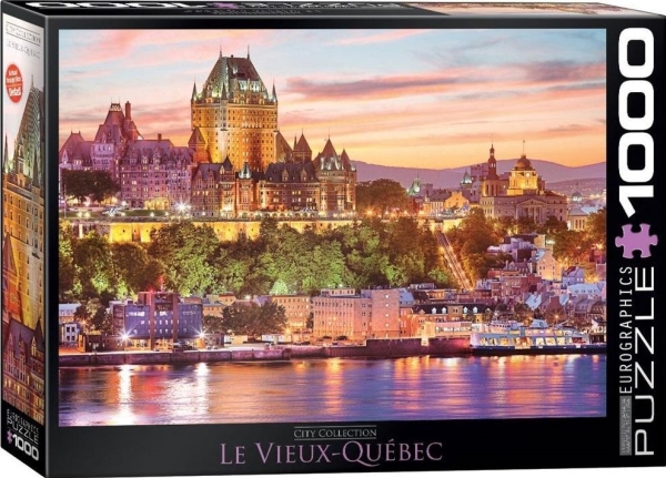 Eurographics Puzzle 1000 Kanada, Blick Auf Quebec