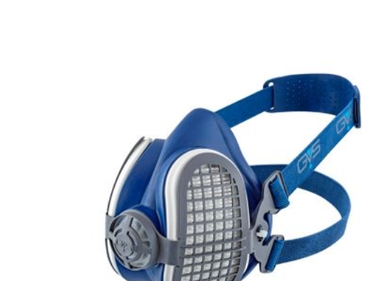 Gvs Elipse Halbmaske M/L - Inkl. 1 Satz P3 Rd Filter, Mit Beatmungsventil