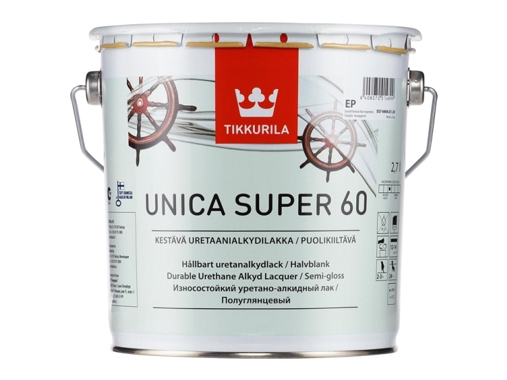 Tikkurila Lacq Un Un Ica Sup S/Gl,2,7L