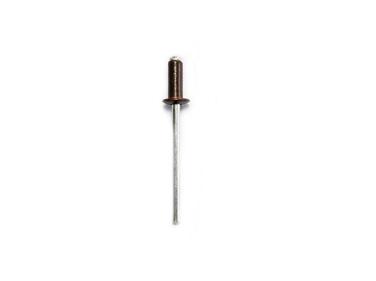 Haushalt Alu-Steel Domed Coloured 4.0X8 50 Pcs