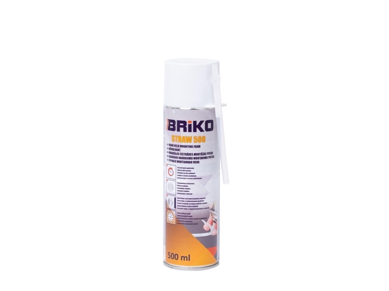 Summer sealing foam Briko Straw 500, 500 ml | Färg & Tillbehör - Målningsverktyg - Rollers | GameStuff