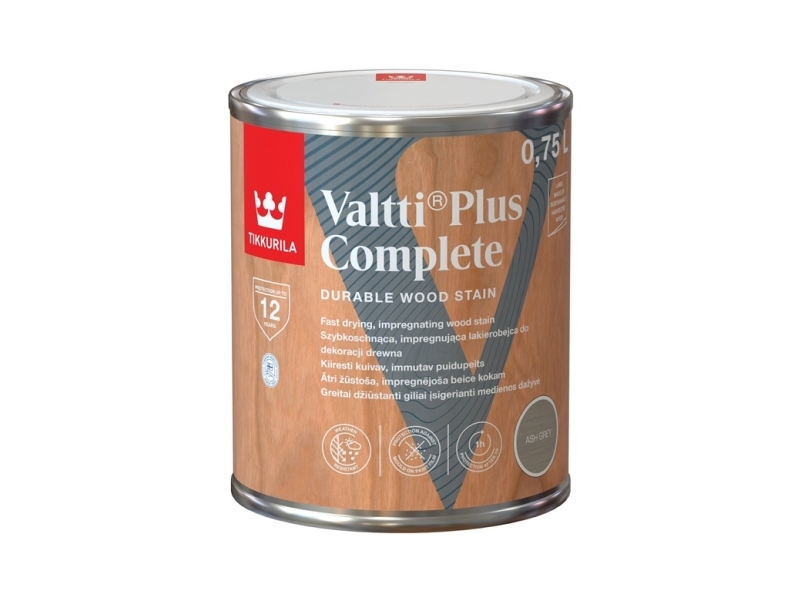 VALTTI PLUS COMPLETE ASH GREY 0,75L