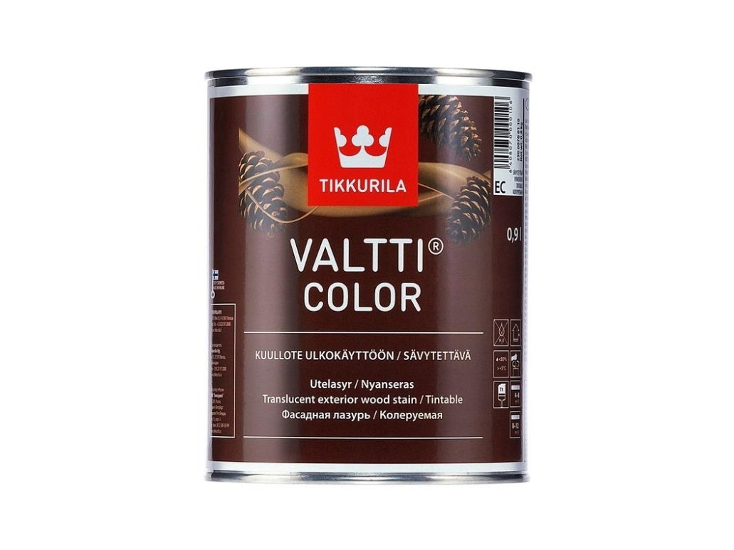 Tikkurila ANTISEPTIC VALTTI COLOR farveløs 0,9 L