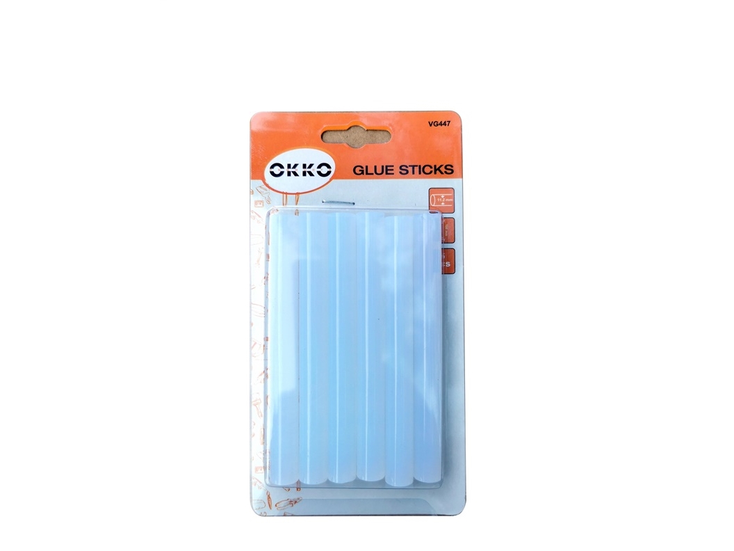 Glue Sticks Okko, 6Pcs Set,11.2X100 Mm, Transp