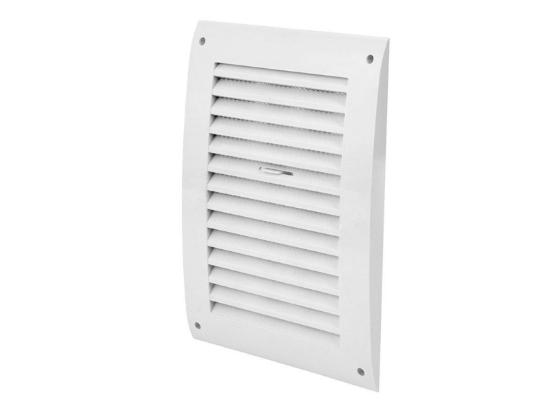Europlast Grille Plastic Adjustable 250X170, White