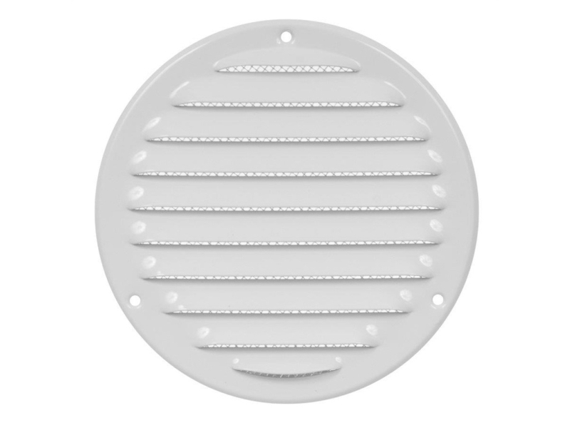 Europlast säleikkö metalli D125, valkoinen